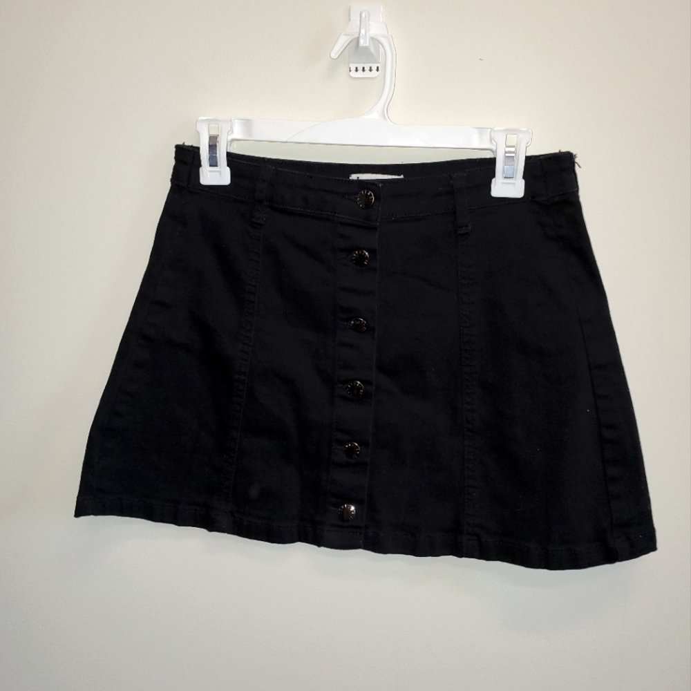 NWOT Women's Forever 21 Denim Button Down Skirt